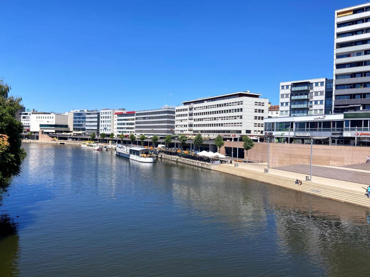 Hotel Stadt Hamburg Am Fluss Saarbrücken Esterno foto