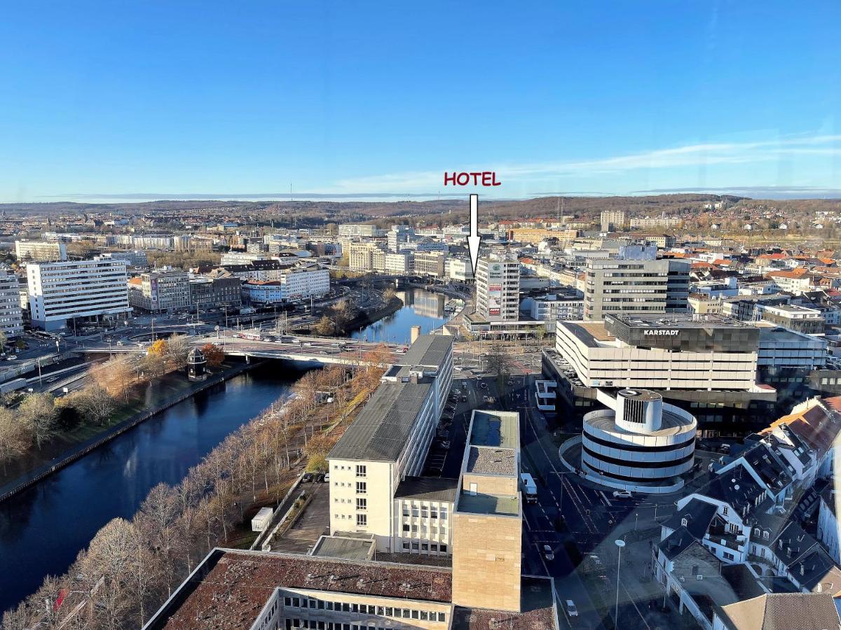 Hotel Stadt Hamburg Am Fluss Saarbrücken Esterno foto